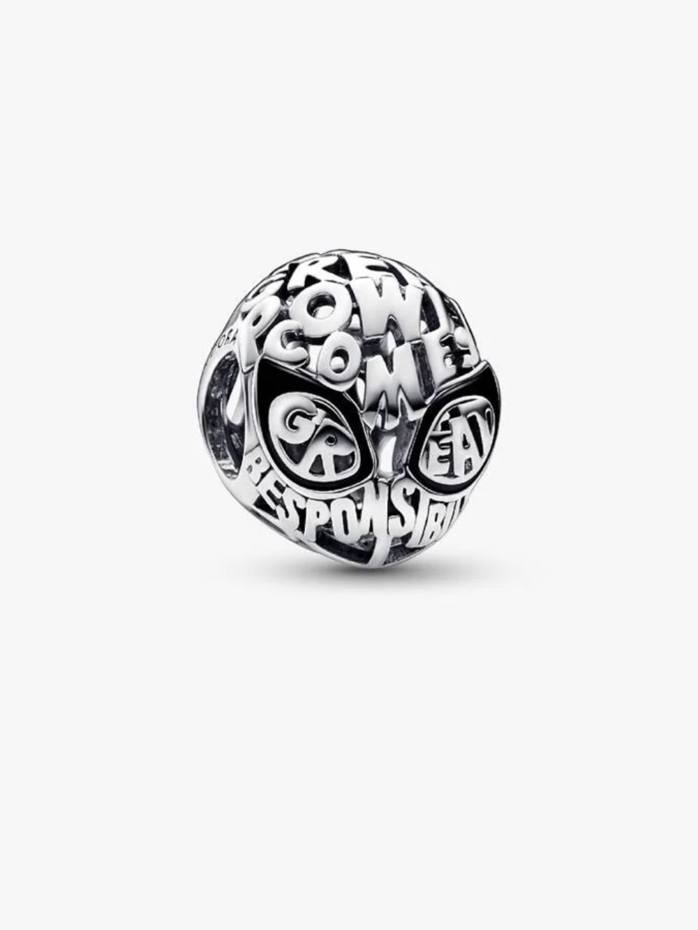 Pandora Marvel Spider-Man Mask Charm